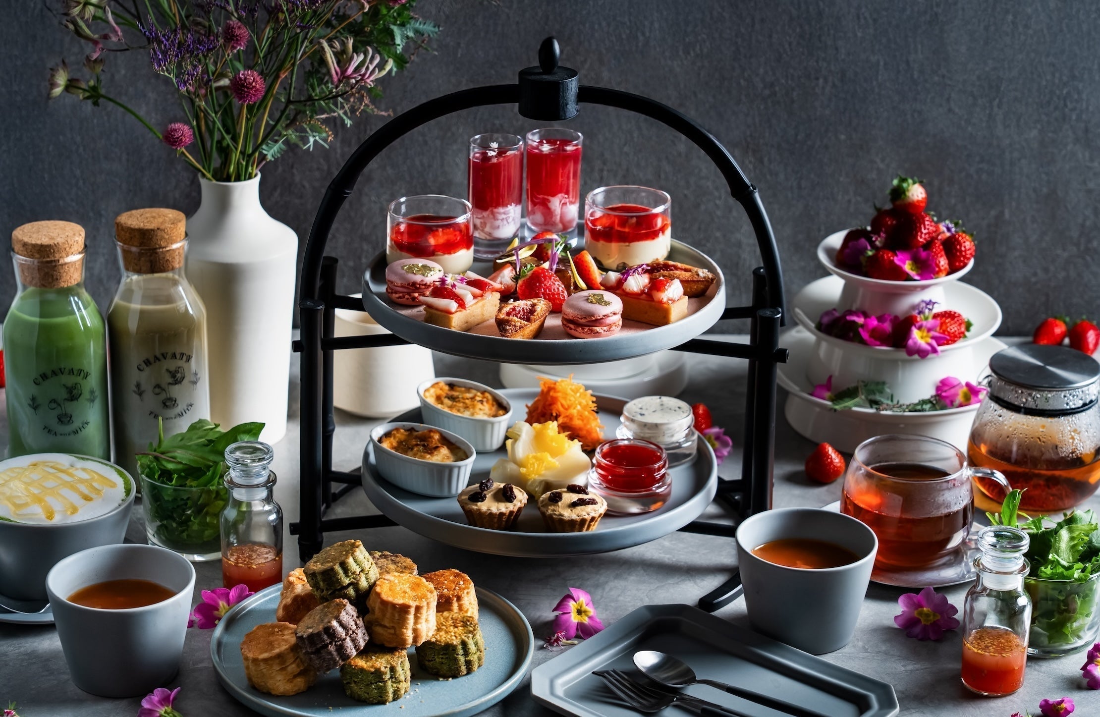 春めくピンクの彩りに甘酸っぱいベリーの香り。『 ストロベリー